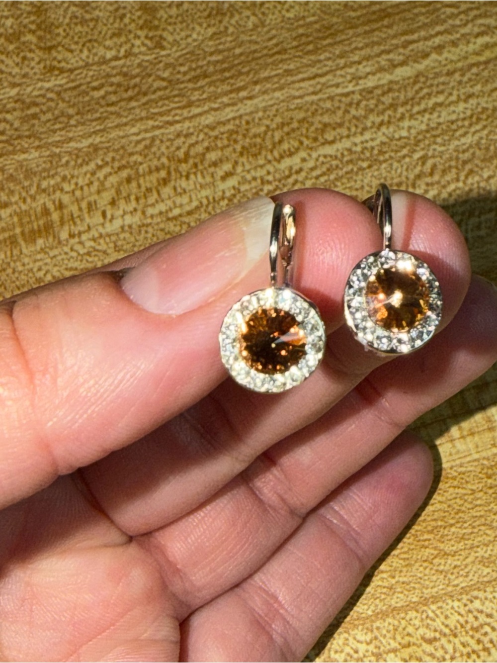 Amber earrings jewelry‎ accessories women's fancy
